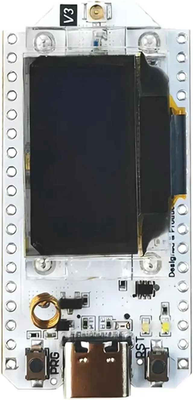 Alt view image 4 of 6 - 2PCS IOT 868MHz-915MHz SX1276 ESP32 LoRa 0.96 Inch Blue OLED Display WiFi Lora Kit 32 V2 Development Board for 433-510(433-510MHz V3)
