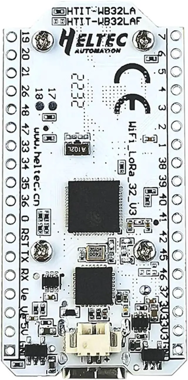 Alt view image 3 of 6 - 2PCS IOT 868MHz-915MHz SX1276 ESP32 LoRa 0.96 Inch Blue OLED Display WiFi Lora Kit 32 V2 Development Board for 433-510(433-510MHz V3)