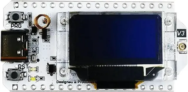 Alt view image 5 of 6 - 2PCS IOT 868MHz-915MHz SX1276 ESP32 LoRa 0.96 Inch Blue OLED Display WiFi Lora Kit 32 V2 Development Board for 433-510(433-510MHz V3)
