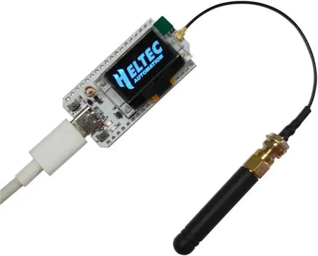 Alt view image 6 of 6 - 2PCS IOT 868MHz-915MHz SX1276 ESP32 LoRa 0.96 Inch Blue OLED Display WiFi Lora Kit 32 V2 Development Board for 433-510(433-510MHz V3)