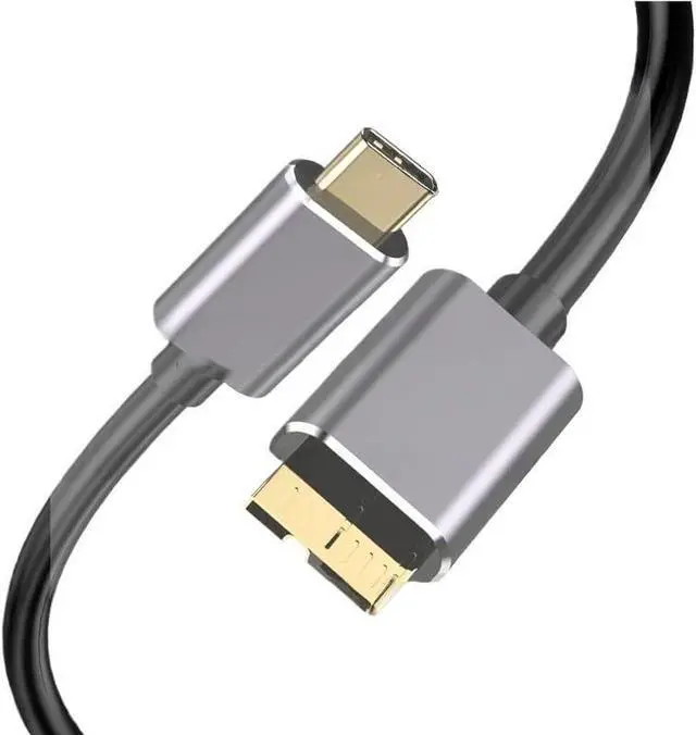 Main image of Type C to B Cable USB-C to B Hard Disk exten Cable for Hard Drive Disk HDD SSD Case(2m,Silver)