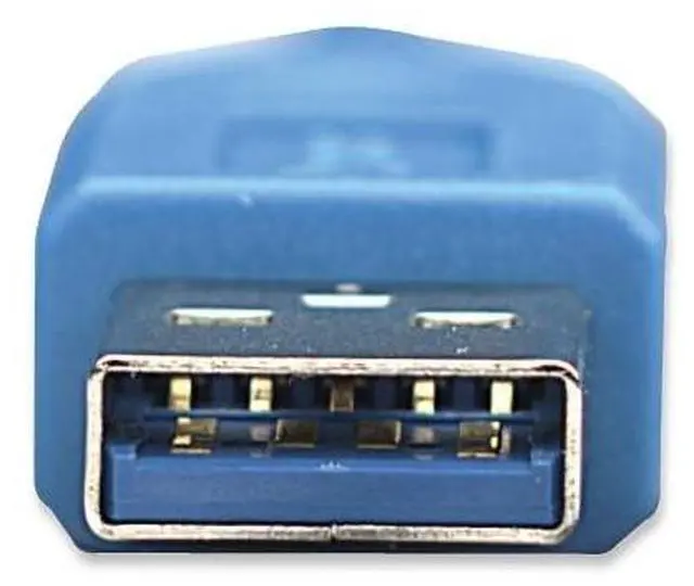 Alt view image 3 of 3 - USB 3.2 Gen 1 Type-A to Type-B Cable, 6.5' (2m), Blue