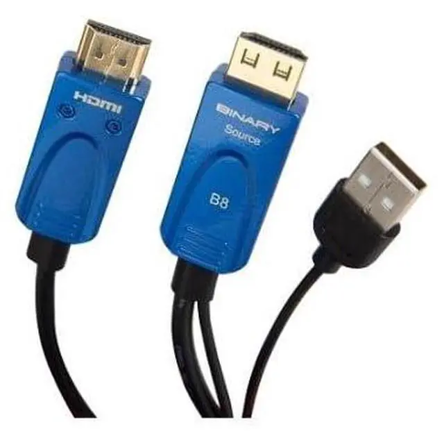 Main image of B8-FIBER-4KHDR-30 B8 Series Active 4K Ultra HD HDMI Cable, 30m, Black