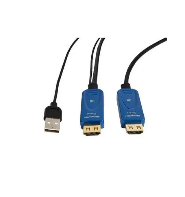 Alt view image 3 of 5 - B8-FIBER-4KHDR-30 B8 Series Active 4K Ultra HD HDMI Cable, 30m, Black