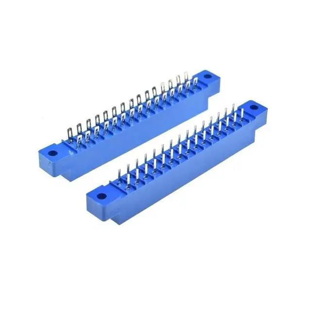 Alt view image 3 of 5 - 2PCS 805 Strip Connector 3.96mm Pitch 12/16/20/24/30/36/44/56P/72 pin PCB Mount Card Edge Connector Socket(Type-B,3pcs 2x28 56p)