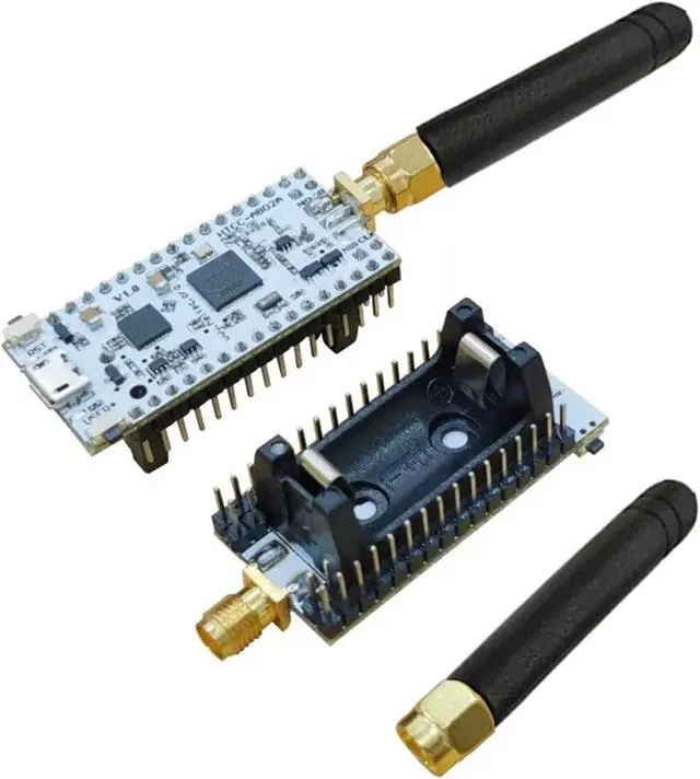 Alt view image 2 of 5 - 1PCS IOT Accessory CubeCell Lora Node ASR6502 LoRaWAN Node Applications for with Antenna 1/2AA Battery case 868 915MHZ(433-470MHz)