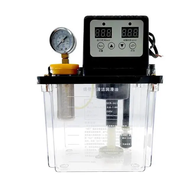Alt view image 2 of 6 - 1pcs 2L Automatic Lubricant Pump Automatic Lubricating Oil Pump Electromagnetic Lubrication Pump Lubricator