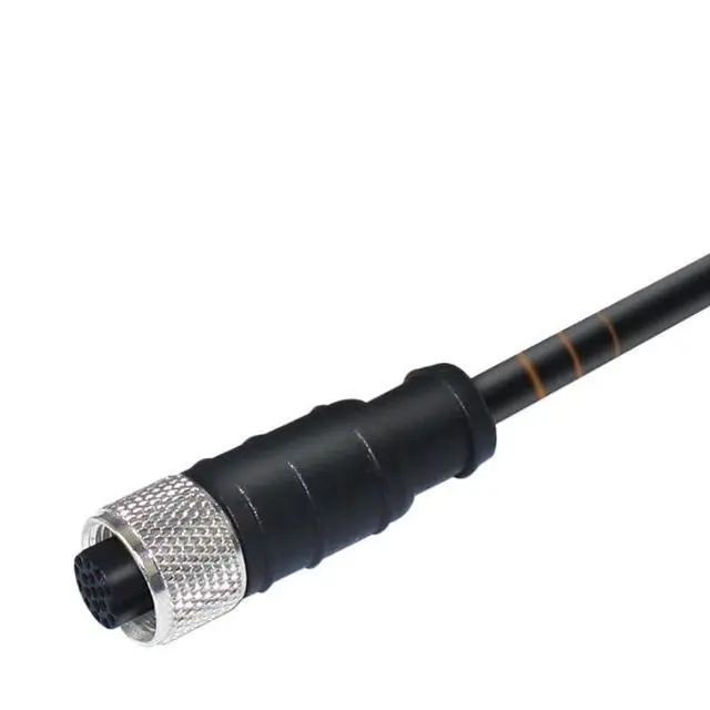 Alt view image 2 of 3 - AANAN M12 to DB25 Connection Cable, 17-pin Aviation Connector, Code Reading Cable(2M)