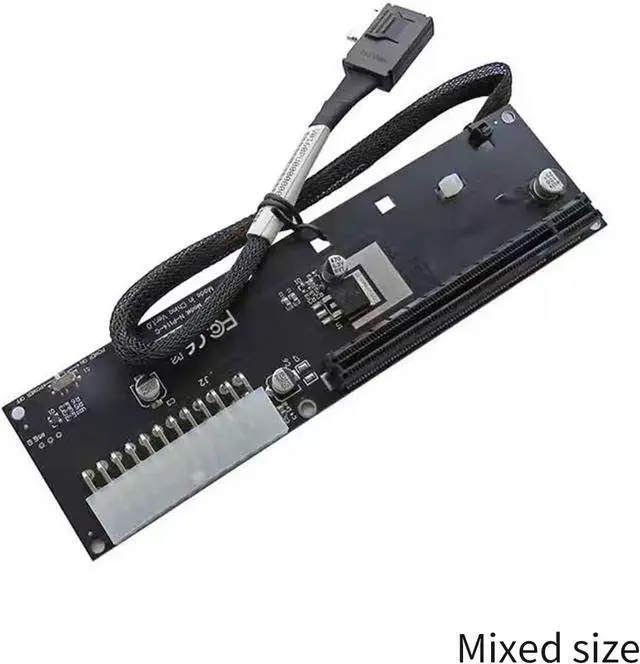 Alt view image 3 of 7 - NVMe M.2 to SFF-8612 External Graphics Card Adapter for Notebook Laptops