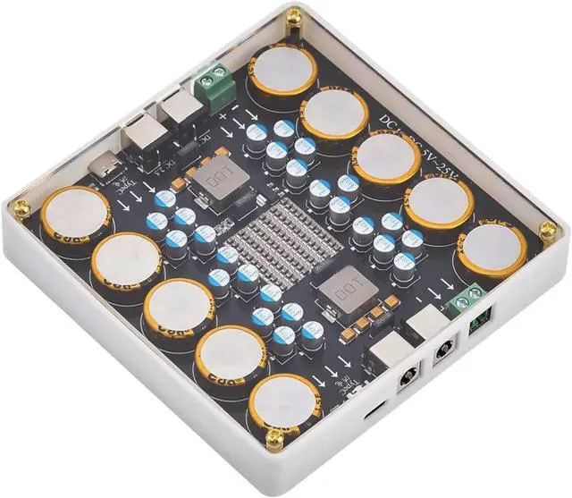 Main image of H03 Electrical Processor Board, High Capacity 5V 25V Power Supply Decoding Module for Amplifiers Sound Cards