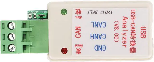 Alt view image 5 of 7 - USB to CAN Analyzer Adapter Efficiency 232 to CAN Converter with USB Cable for CAN Bus Monitoring Data Analysis