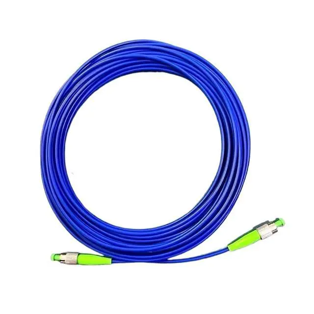 Main image of 1-300M FC/A-FC/A 1 core Armored patchcord FC/A-FC Single Fiber SM Blue Indoor Outdoor Fiber Optic Jumper 1C(15m 3pcs,FC/A-FC/A)