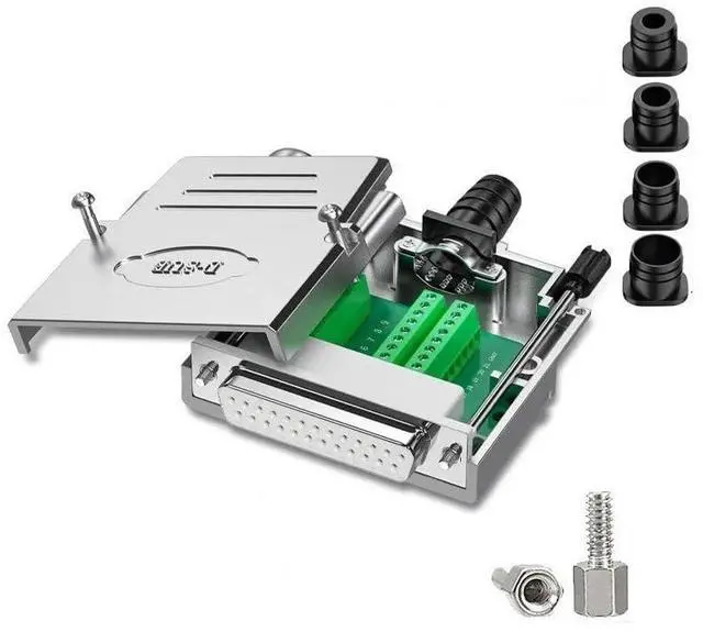 Main image of DB25 Breakout Connector Industrial Male Female Soldering-Free D-SUB 25PIN Plug Adapter DB 25 Weld-Free Serial Parallel Port Plug(SF)