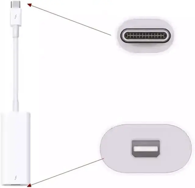 Alt view image 4 of 4 - Compatible for Thunderbolt 2 3to RJ45 Fire 1394B FireWire 800 Adapter Suitable for Mac Computers Equipped with Port(2-a)