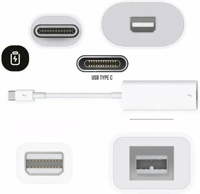 Alt view image 2 of 4 - Compatible for Thunderbolt 2 3to RJ45 Fire 1394B FireWire 800 Adapter Suitable for Mac Computers Equipped with Port(2-a)
