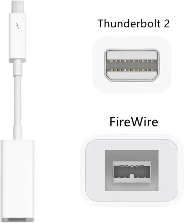 Alt view image 3 of 6 - Thunderbolt 2 to FireWire 800 Adapter to Fire 1394B Suitable for Mac Computers Equipped with Ports