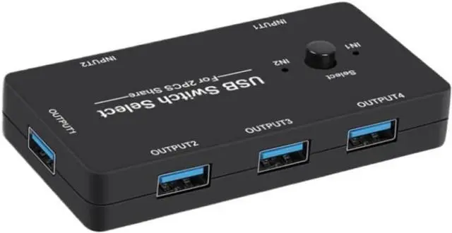 Main image of USB Switch USB 2.0 Two in Four Out Switch