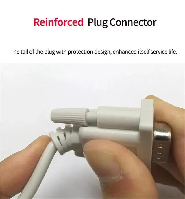Alt view image 5 of 6 - 1pc MD204-FX OP320 OP320-A for MD204L OP320-FX Touch Panel HMI for FX Series Programming Cable(Gold Plated 3M)