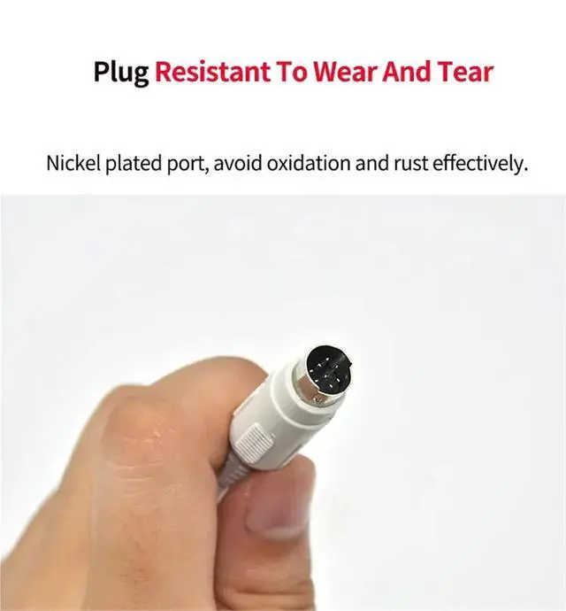 Alt view image 6 of 6 - 1pc MD204-FX OP320 OP320-A for MD204L OP320-FX Touch Panel HMI for FX Series Programming Cable(Gold Plated 3M)