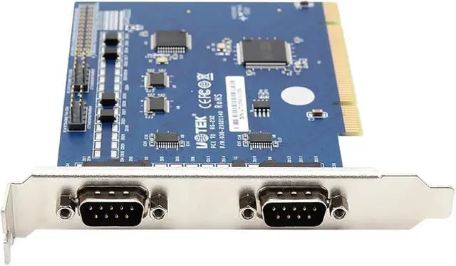 Alt view image 5 of 6 - 1PCS PCI to RS-232 Serial Card 4 Ports RS232 to PCI Converter DB9 COM Adapter UT-7704