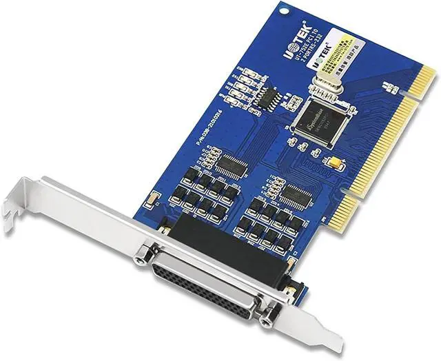 Alt view image 4 of 6 - 1PCS Industrial Grade PCI to RS232 Serial Card 2 Ports High Speed DR44 Expansion Converter for 2U PC Case UT-752E