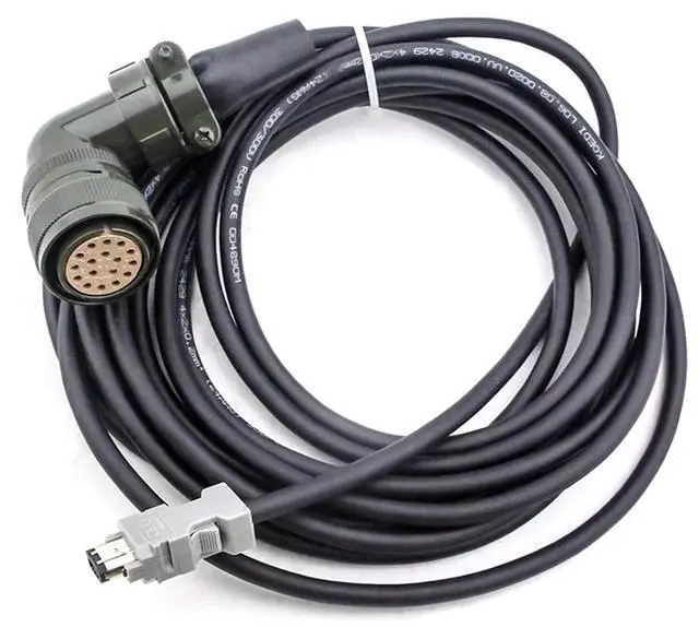 Main image of 1pc JZSP-CMP02-03 High Power Encoder Cable Servo Motor Series Feedback Cable SGMGH/SH/DH JZSP-CMP02(5m)