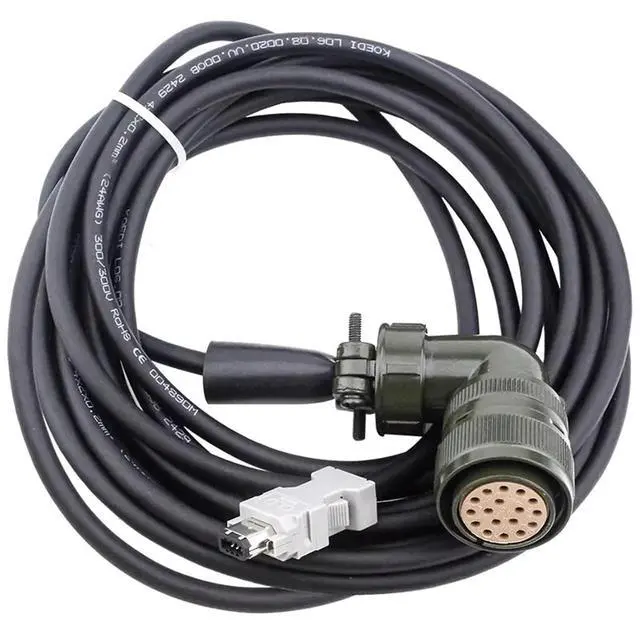 Alt view image 2 of 6 - 1pc JZSP-CMP02-03 High Power Encoder Cable Servo Motor Series Feedback Cable SGMGH/SH/DH JZSP-CMP02(5m)