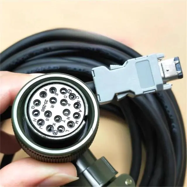 Alt view image 6 of 6 - 1pc JZSP-CMP02-03 High Power Encoder Cable Servo Motor Series Feedback Cable SGMGH/SH/DH JZSP-CMP02(5m)