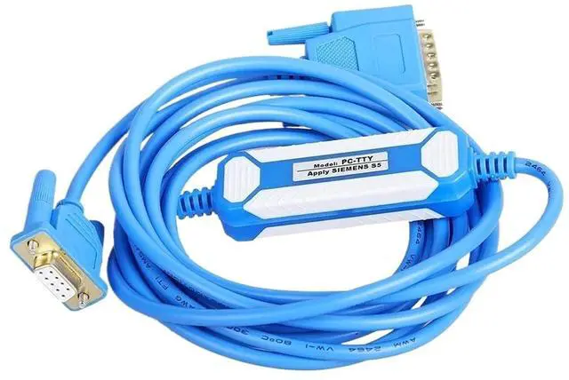 Alt view image 2 of 5 - 1pc Programming Cable PC-TTY Communication Download 6ES5 734-1BD20 Cable for S5 Series PC TTY RS232