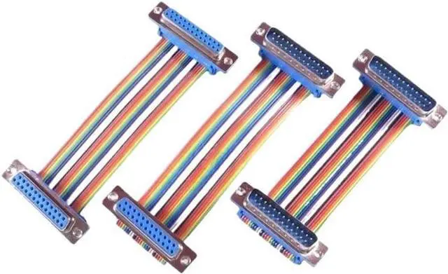 Main image of 1pcs D-SUB DB9 DB15 DB25 DB37 DIDC 9 15 25 37Pin Cable D-SUD Serial Port Connector RS232 COM Extension Cable(DB37,Male_100 CM)