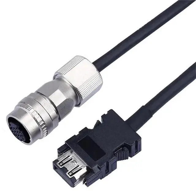 Alt view image 4 of 6 - 1pc MR-J3ENSCBL5M-L for JE J4 Servo Series High-Power Motor Encoder Cable MR-J3ENSCBL2M-L MR-J3ENSCBL3M-L(30M)