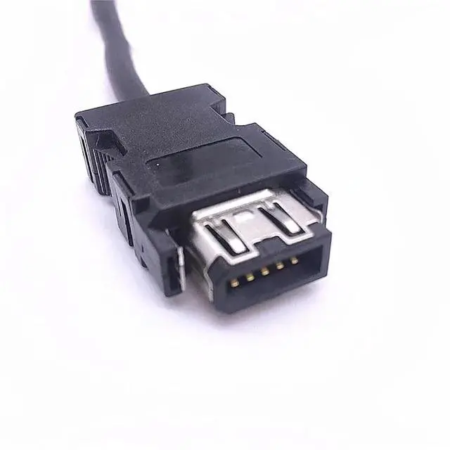 Alt view image 5 of 6 - 1pc MR-J3ENSCBL5M-L for JE J4 Servo Series High-Power Motor Encoder Cable MR-J3ENSCBL2M-L MR-J3ENSCBL3M-L(30M)