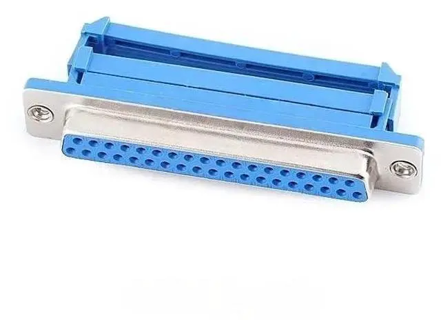 Main image of 5Pcs DB9 DB15 DB25 DB37 DIDC9/DIDC15/DIDC25/DIDC37 Male Female Plug Serial Port Connector IDC Crimp Type D-SUB Rs232 Adapter(DB37 Female)