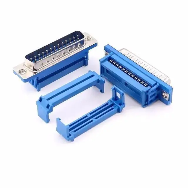 Alt view image 4 of 7 - 5Pcs DB9 DB15 DB25 DB37 DIDC9/DIDC15/DIDC25/DIDC37 Male Female Plug Serial Port Connector IDC Crimp Type D-SUB Rs232 Adapter(DB37 Female)
