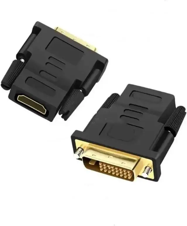 Alt view image 3 of 4 - DVI 24+1 to HDMI-Compatible Conversion TV Computer Connection M>oni>tor to HD Converter for PC HDTV Projector
