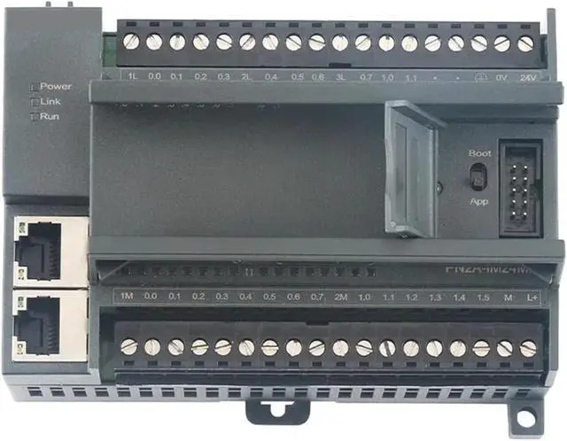 Alt view image 2 of 2 - Profinet Bus Remote Distributed IO Module Digital 14I 10O Signal Acquisition PN2A-IM24R PN2A-IM24TP Profibus(PN2A-IO16R-MB)