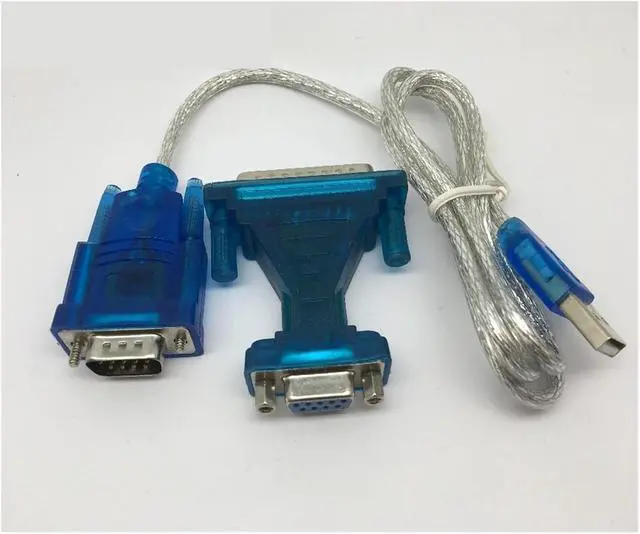 Alt view image 3 of 4 - USB 2.0 to RS232 Com Port 9 PIN Serial DB25 DB9 Adapter Cable Converter(RS232 Cable)
