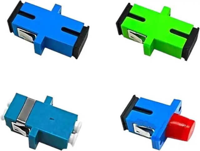 Alt view image 3 of 5 - 10pcs fiber coupler fc-sc optical fiber LC duplex adapter FC SC connector ftth flange(FC-FC (Small D))