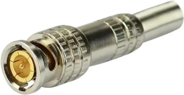 Main image of 10pcs welding BNC joint Copper core BNC/Q9 special video cable joint for monitoring engineering 75-3-4-5 video cable joint
