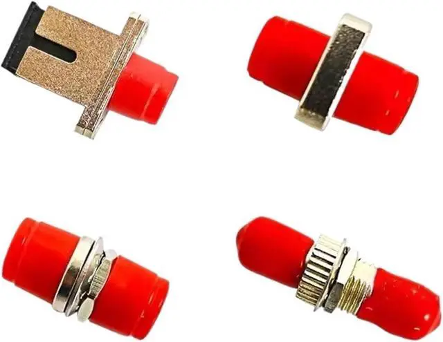 Alt view image 4 of 5 - 10pcs fiber coupler fc-sc optical fiber LC duplex adapter FC SC connector ftth flange(FC-FC (Small D))