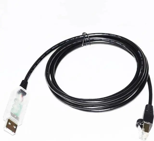 Main image of FT232RL USB to RJ45 Plug RS232/RS485 Converter Serial Communication Cable for FA/TEK U/NIC/ON USDA3 USDA5 SERVO Drive to PC(1.8M,RS232 for USDA3)