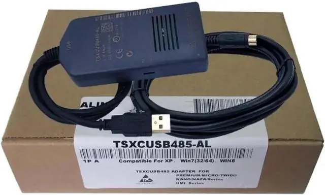 Alt view image 3 of 3 - TSXCUSB485 USB Programming Cable with Driver - Compatible with TSXCRJMD25 and TSXPCX3030 for PLC Programming on Windows 7 & 10