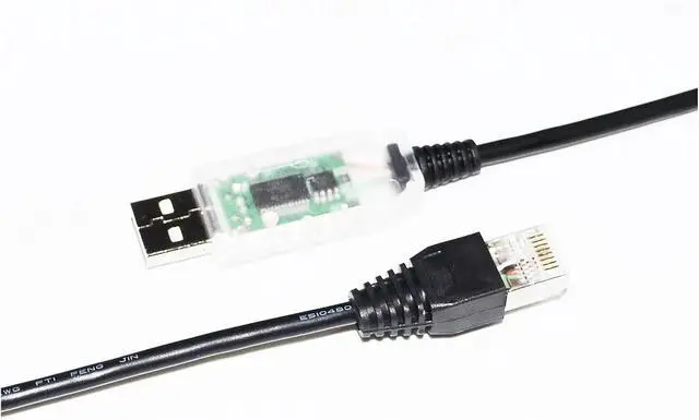 Alt view image 3 of 4 - ZHANGLH F&T>D*I FT232RL USB to RJ45 Plug RS485 Converter Serial Communication Cable for PRONET/ED3M/ED3L/ED3S/ETS SERVO Drive to PC(3M)
