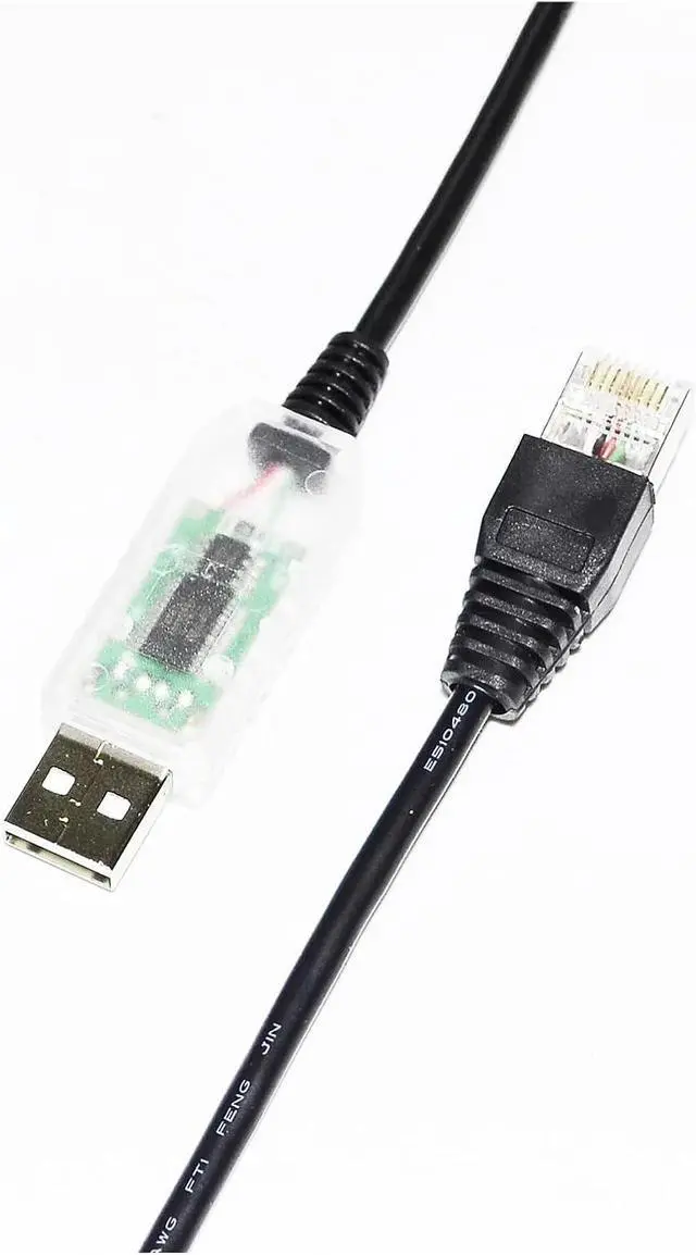 Alt view image 4 of 4 - ZHANGLH F&T>D*I FT232RL USB to RJ45 Plug RS485 Converter Serial Communication Cable for PRONET/ED3M/ED3L/ED3S/ETS SERVO Drive to PC(3M)