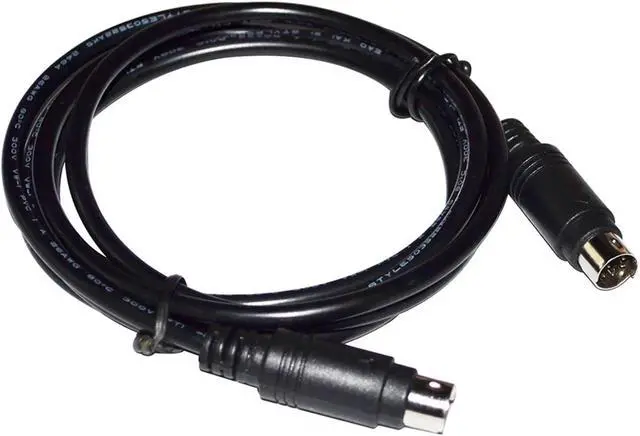 Alt view image 2 of 5 - ZHANGLH MI NI DIN 8 PIN MD8 to MD8 8-PIN Male Adapter Data Cable for X5(D) MIDI Music Synthesizer to Host Port AG-002(5M)