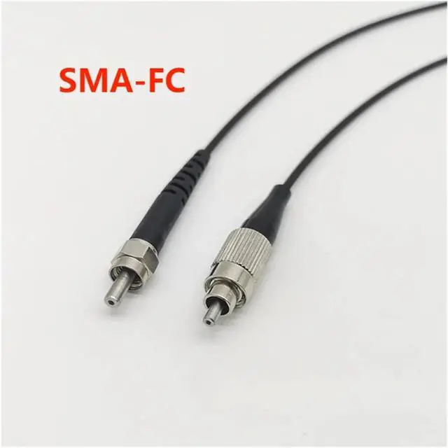 Alt view image 5 of 5 - SMA905 Plastic Fiber Optic POF Jumper 1.0mm 980/1000um Metal Connector SMA-St SMA-FC 1M/2M/30MM(SMA-FC 3 Meters)
