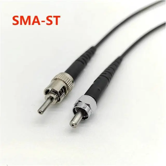 Alt view image 4 of 5 - SMA905 Plastic Fiber Optic POF Jumper 1.0mm 980/1000um Metal Connector SMA-St SMA-FC 1M/2M/30MM(SMA-FC 3 Meters)