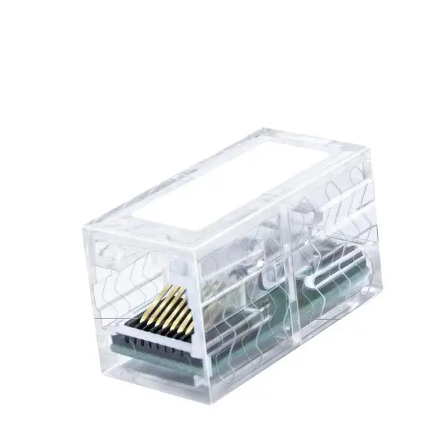 Alt view image 6 of 7 - Female to RJ45 Ethernet Coupler Adapter for Cat5E Cat6 Cat7 Network Cable Extender(4PCS,Transparent)