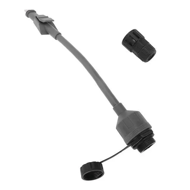 Alt view image 3 of 7 - Hyuduo SPX Male to RJ45 Adapter, Water Proof IP68 Ethernet Cable Connector with 22AWG Bare Copper for Flat High Performance Satellite Cable Extension