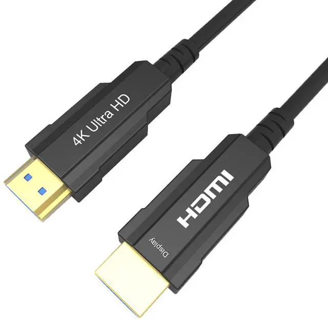 Main image of Optical Fiber HDMI 2.0 Cable 3M/9.84FT, 4K@60Hz Ultra HD, HDR10, Dolby Vision, 48Gbps High-Speed - Engineering-Grade for Gaming, PC, TV, Projector